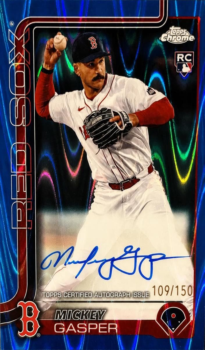 Mickey Gasper 2025 topps Chrome