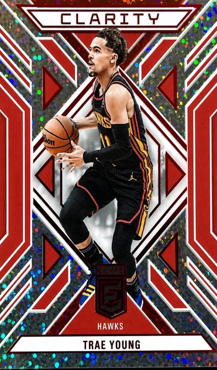 Trae Young 2023 panini Donruss Elite