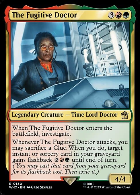The Fugitive Doctor 2023 Magic: The Gathering