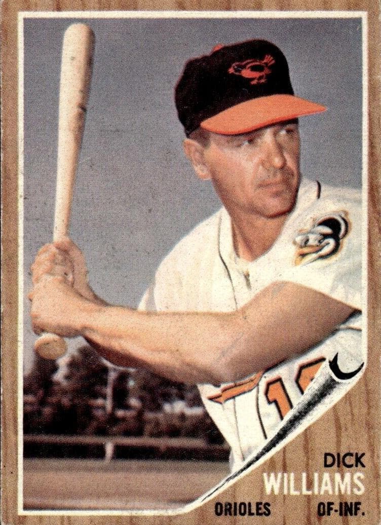 Dick Williams 1962 topps Topps