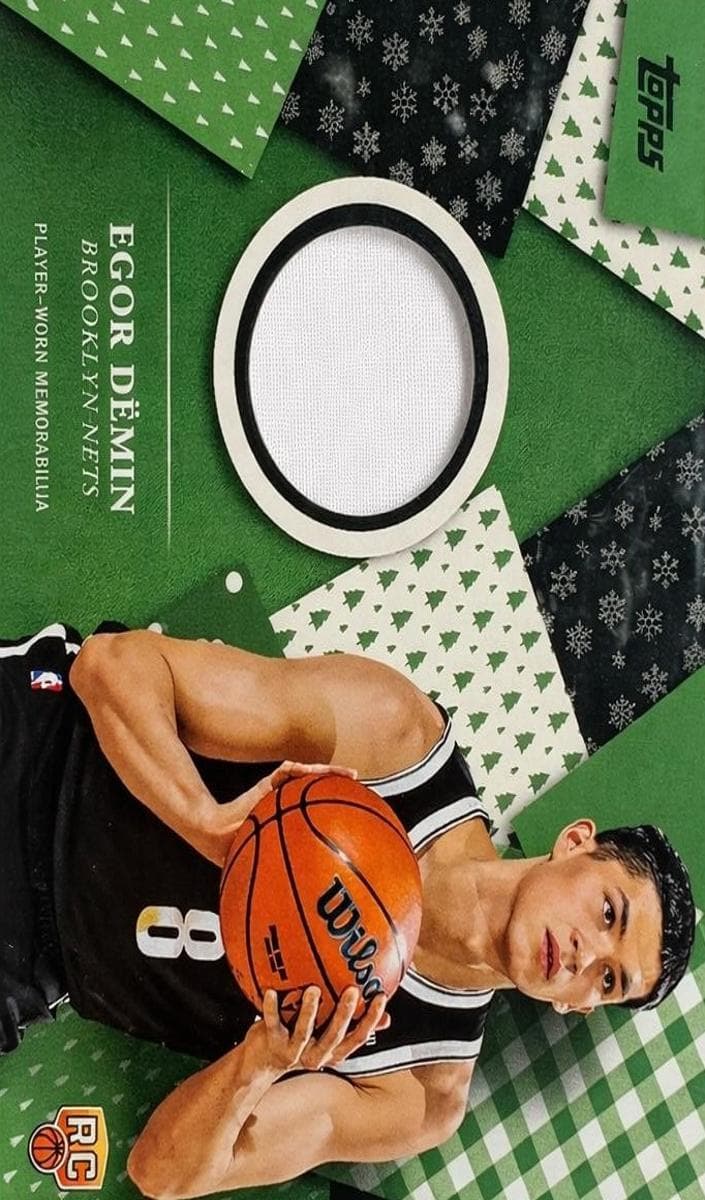 Egor Demin 2025 topps Topps Holiday