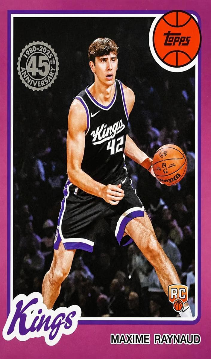 Maxime Raynaud 2025 topps Topps