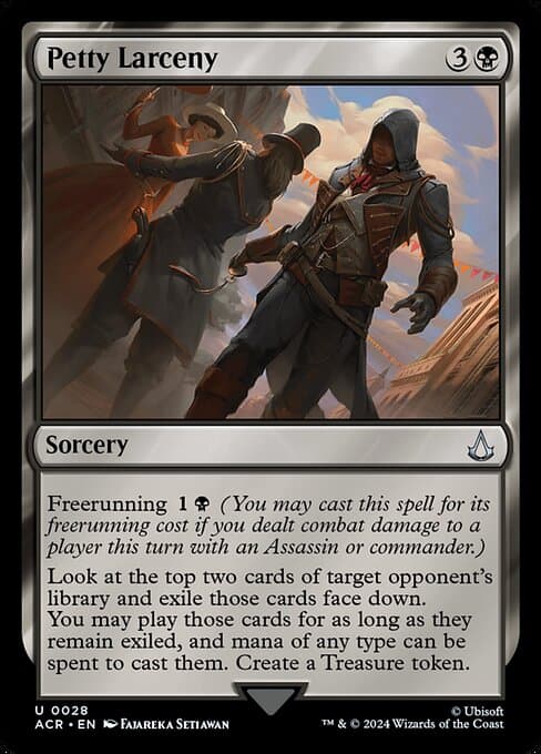 Petty Larceny 2024 Magic: The Gathering Assassin's Creed