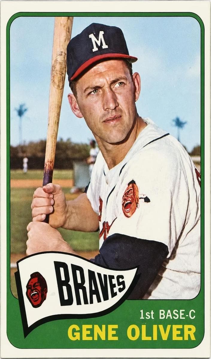 Gene Oliver 1965 topps