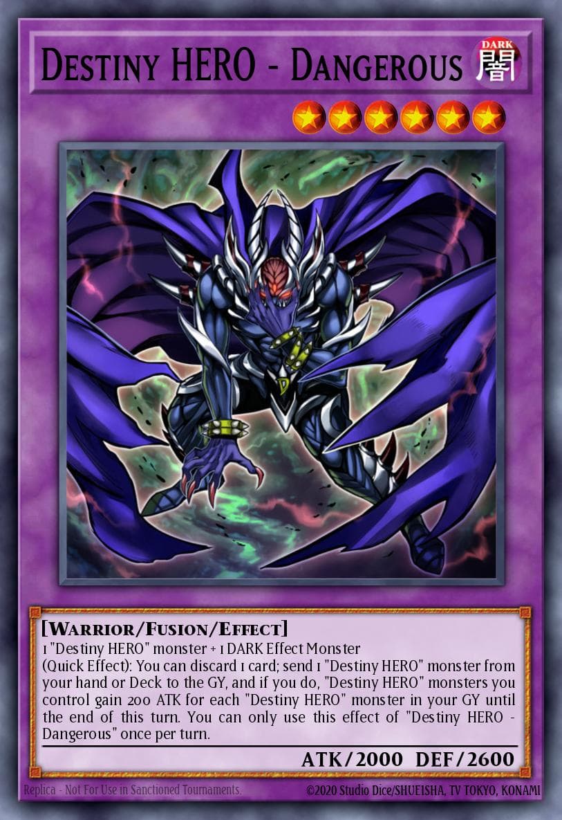 Destiny HERO - Dangerous #MP18-EN100
