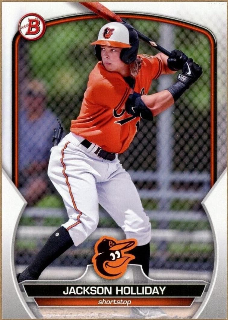Jackson Holliday 2023 bowman Bowman