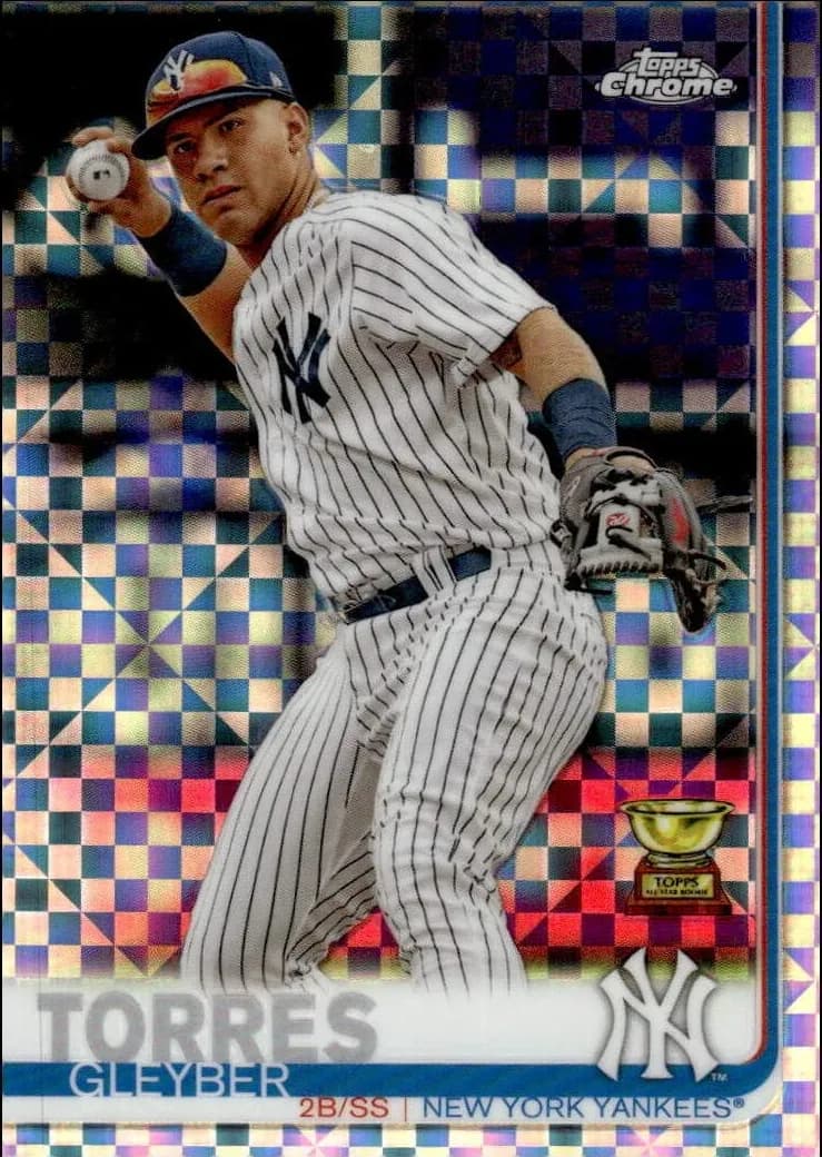Gleyber Torres 2019 topps Topps Chrome