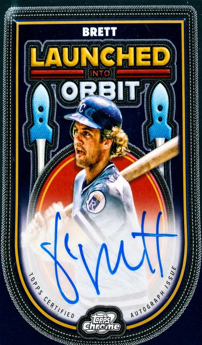 George Brett 2025 topps Topps Cosmic Chrome