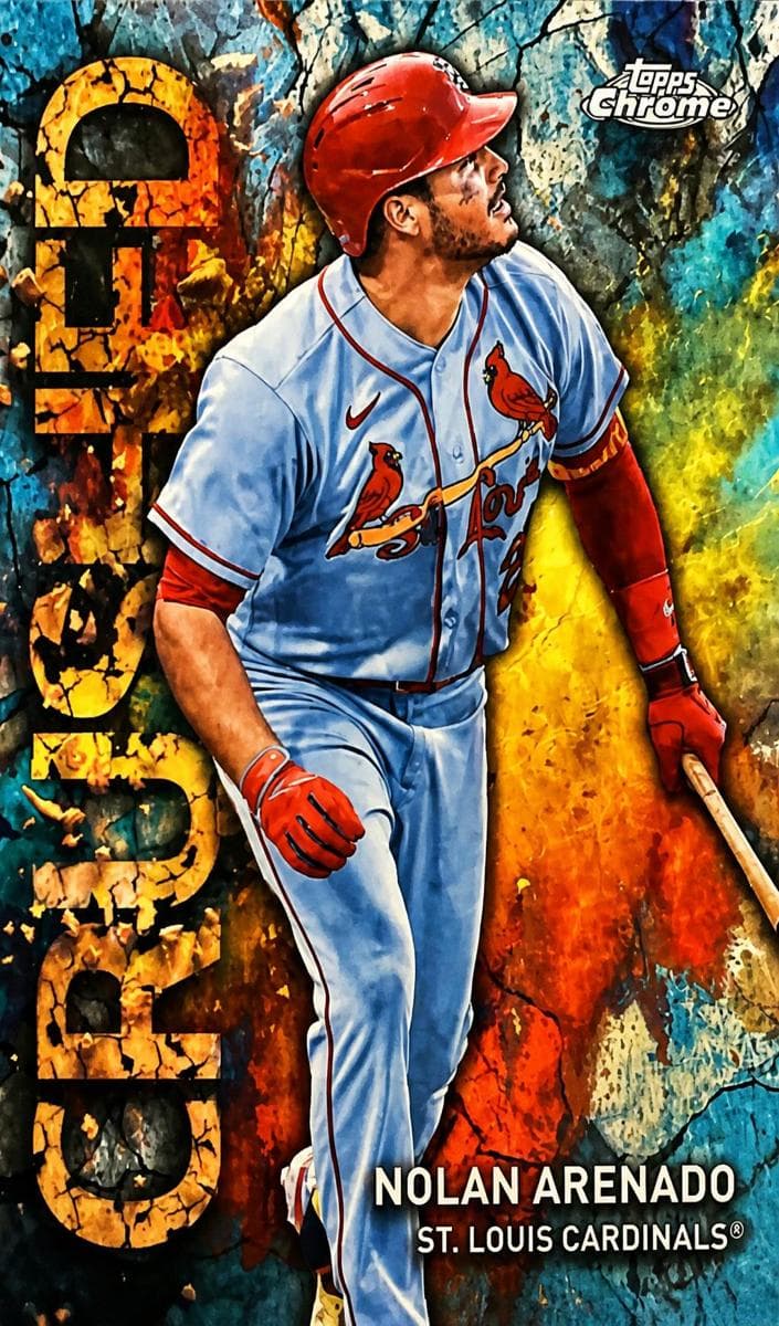 Nolan Arenado 2023 topps Topps Chrome Update