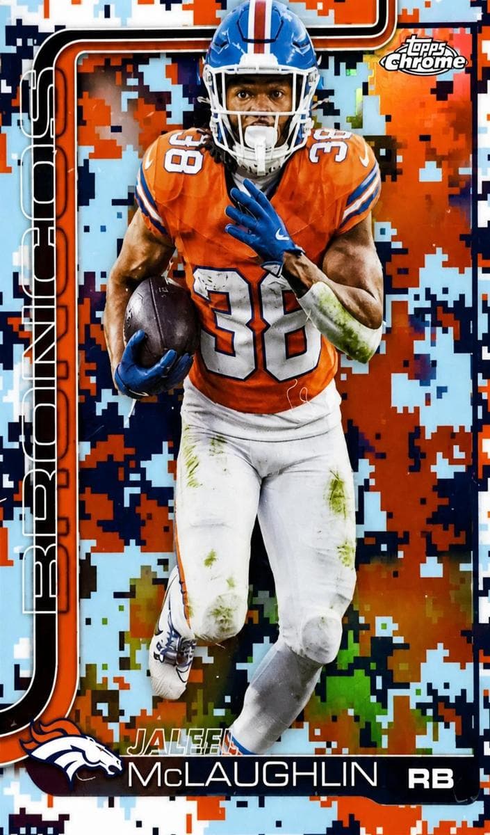 Jaleel McLaughlin 2025 topps
