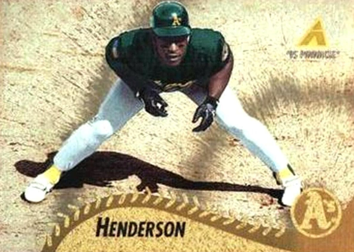 Rickey Henderson 1995 unknown Pinnacle