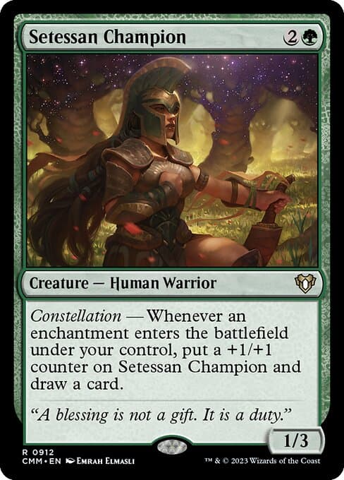 Setessan Champion 2020 Magic: The Gathering Theros Beyond Death