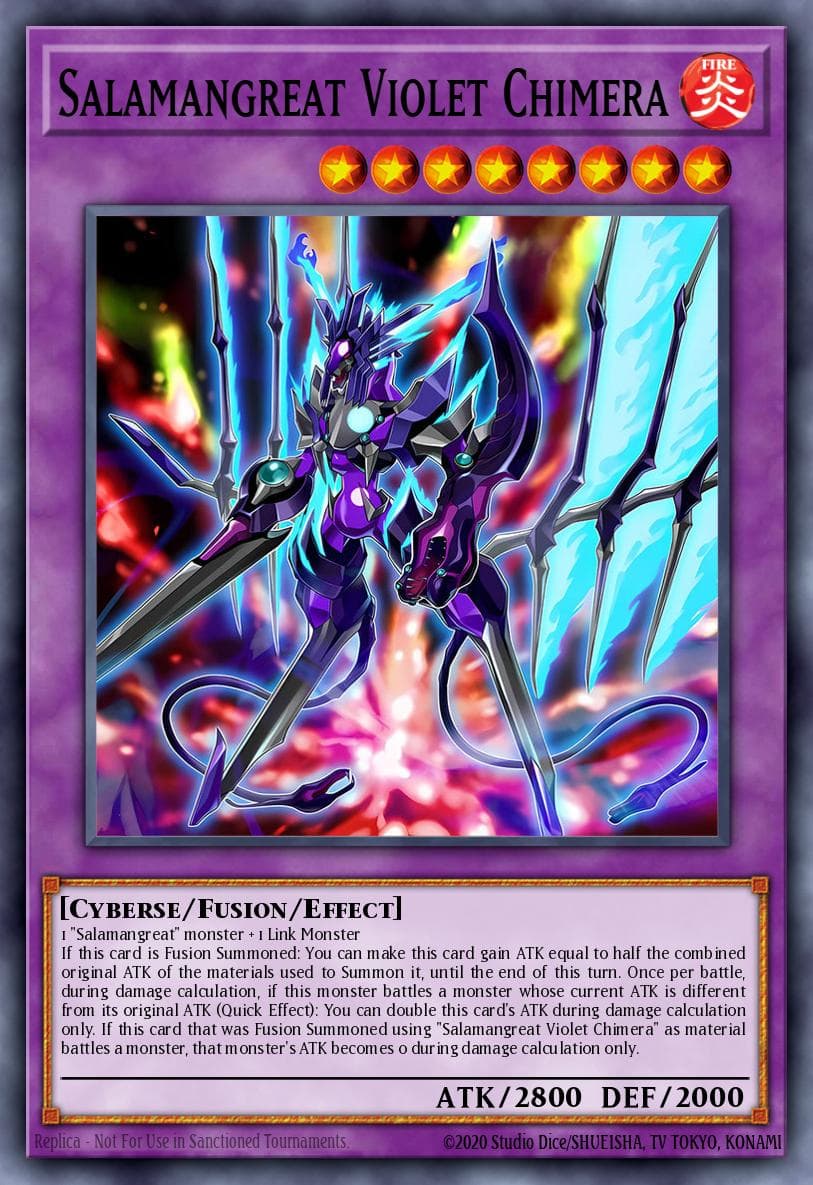 Salamangreat Violet Chimera #OP11-EN010