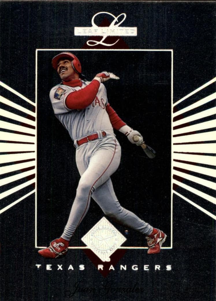 Juan Gonzalez 1994 leaf Leaf Limited