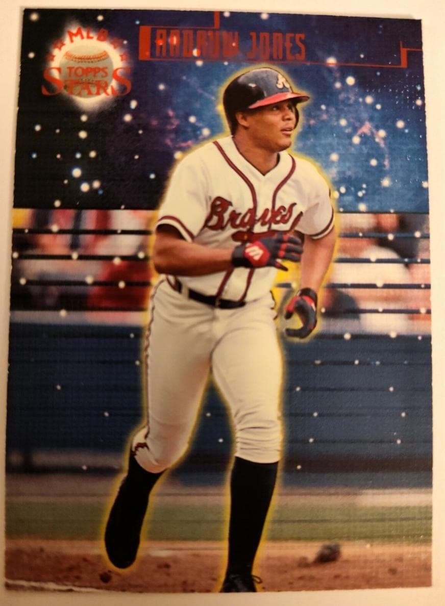 Andruw Jones 1998 topps Topps Stars