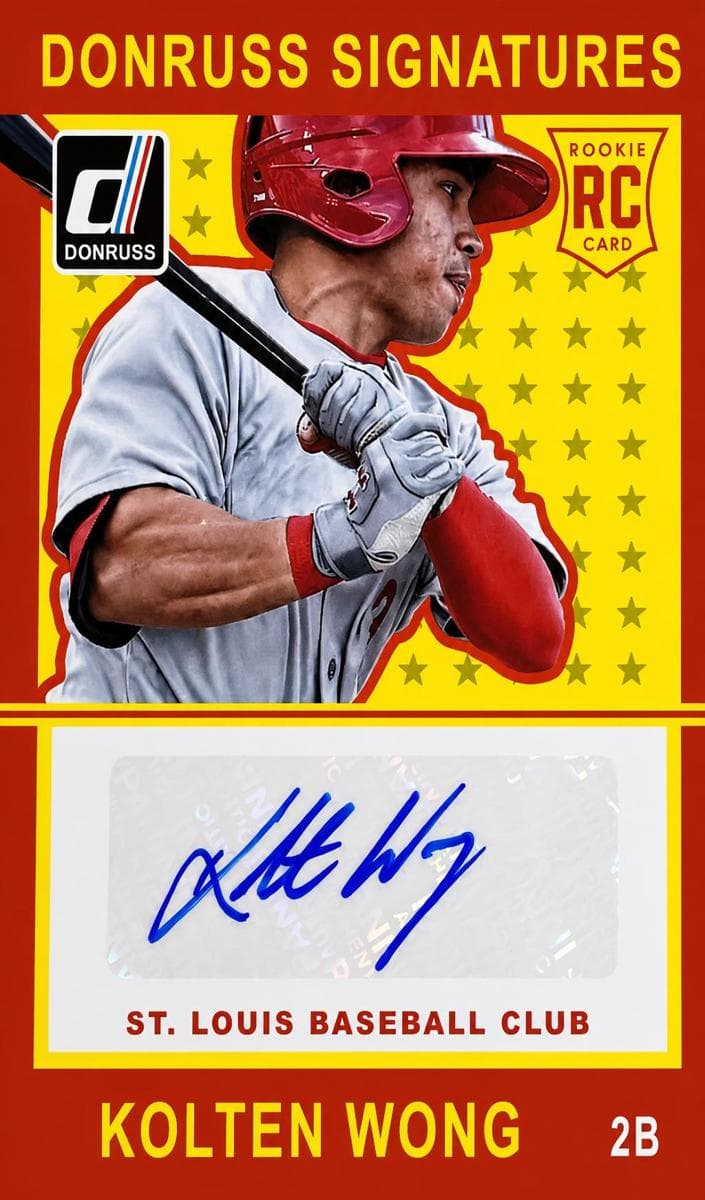 Kolten Wong 2014 panini