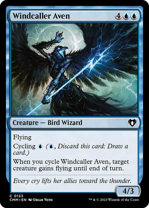 Windcaller Aven 2019 Magic: The Gathering Modern Horizons