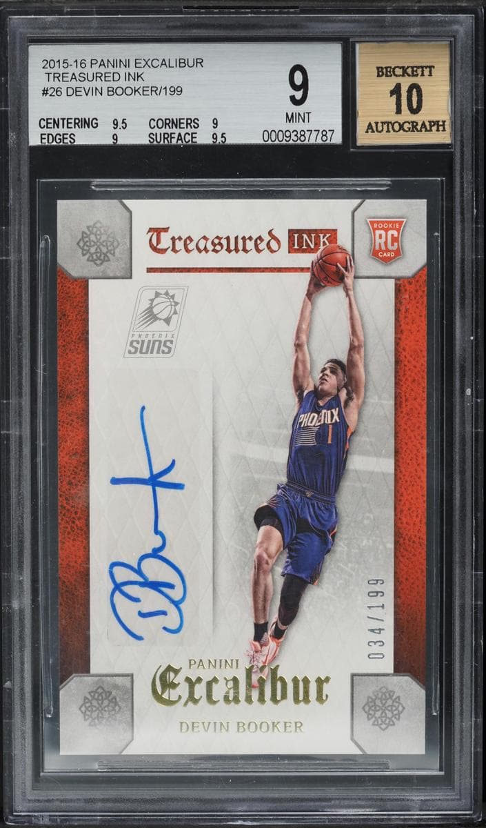 Devin Booker 2015 panini Excalibur
