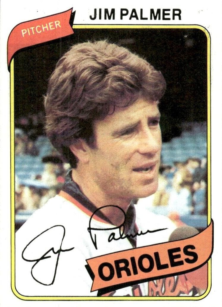Jim Palmer 1980 topps Topps