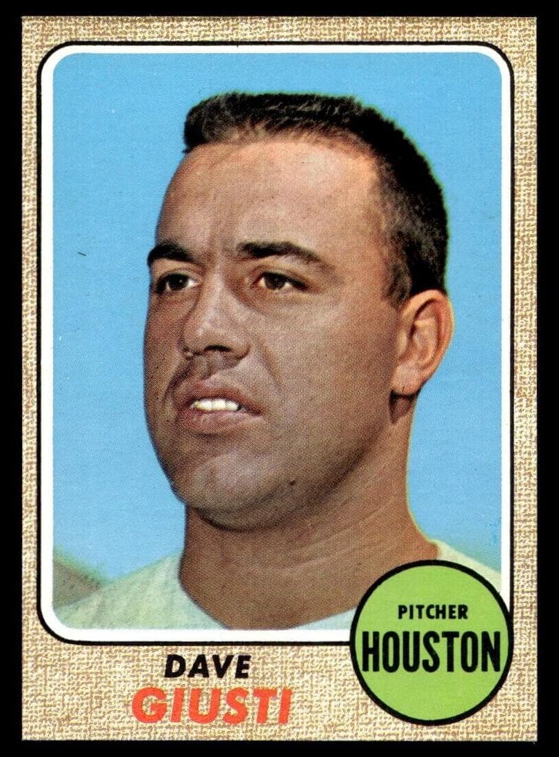 Dave Giusti 1968 topps Topps