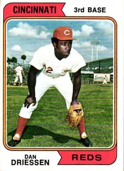 Dan Driessen 1974 topps Topps