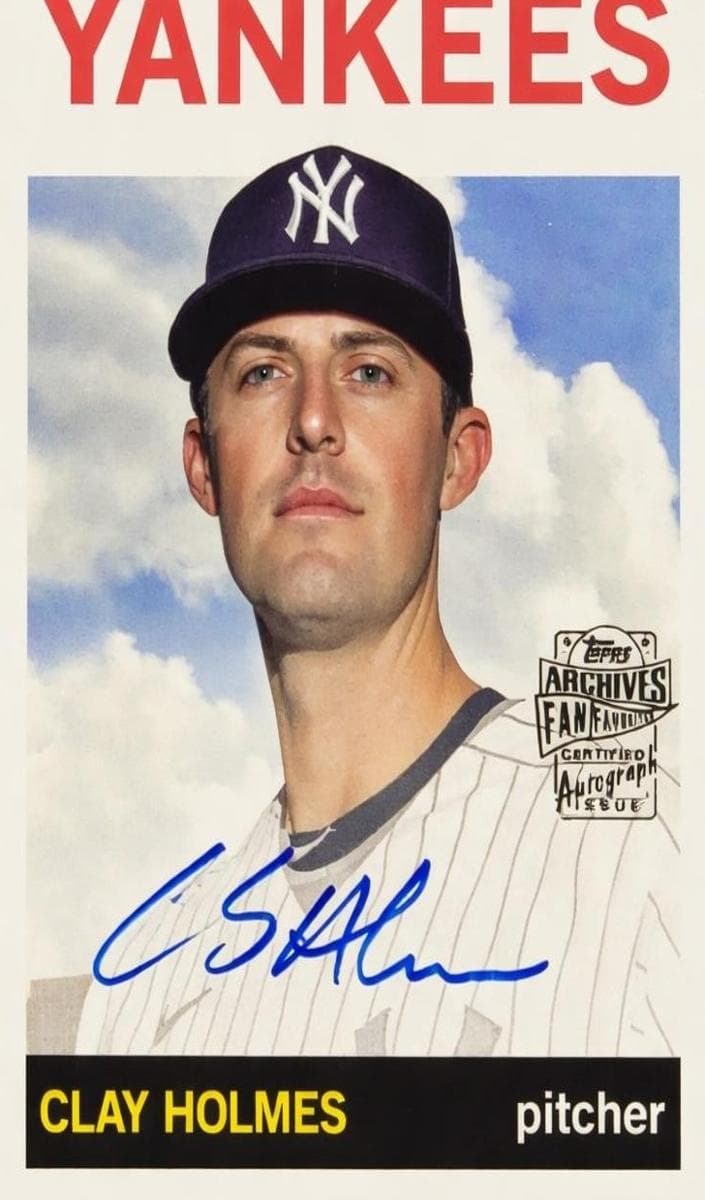 Clay Holmes 2023 topps Topps Archives