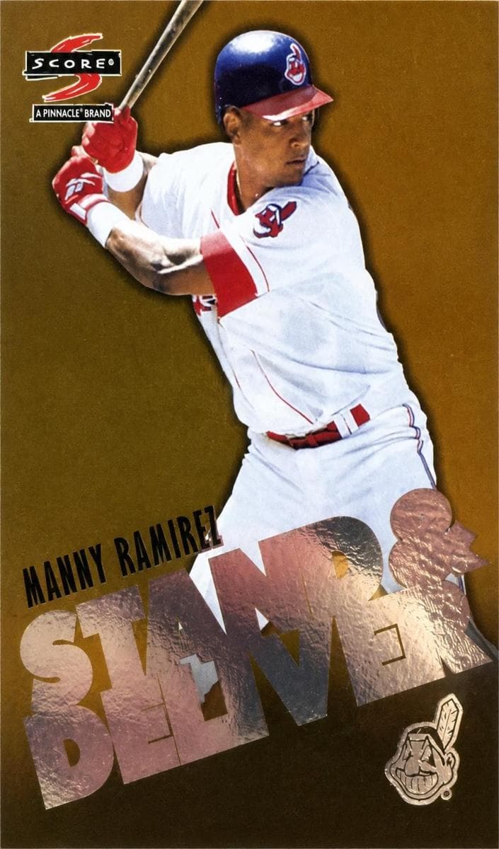 Manny Ramirez 1997 panini Score