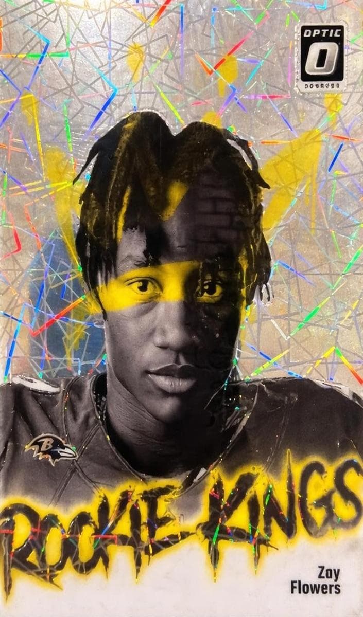 Tyson Bagent 2023 panini Donruss Optic