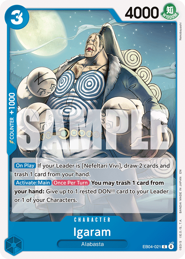 Igaram 2026 One Piece Japanese Extra Booster Egghead Crisis