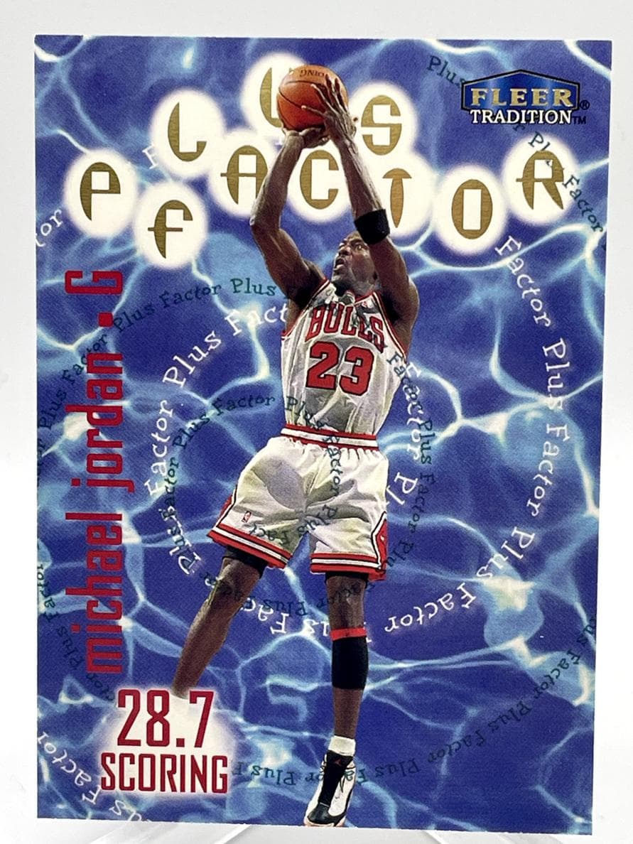 Michael Jordan 1998 fleer
