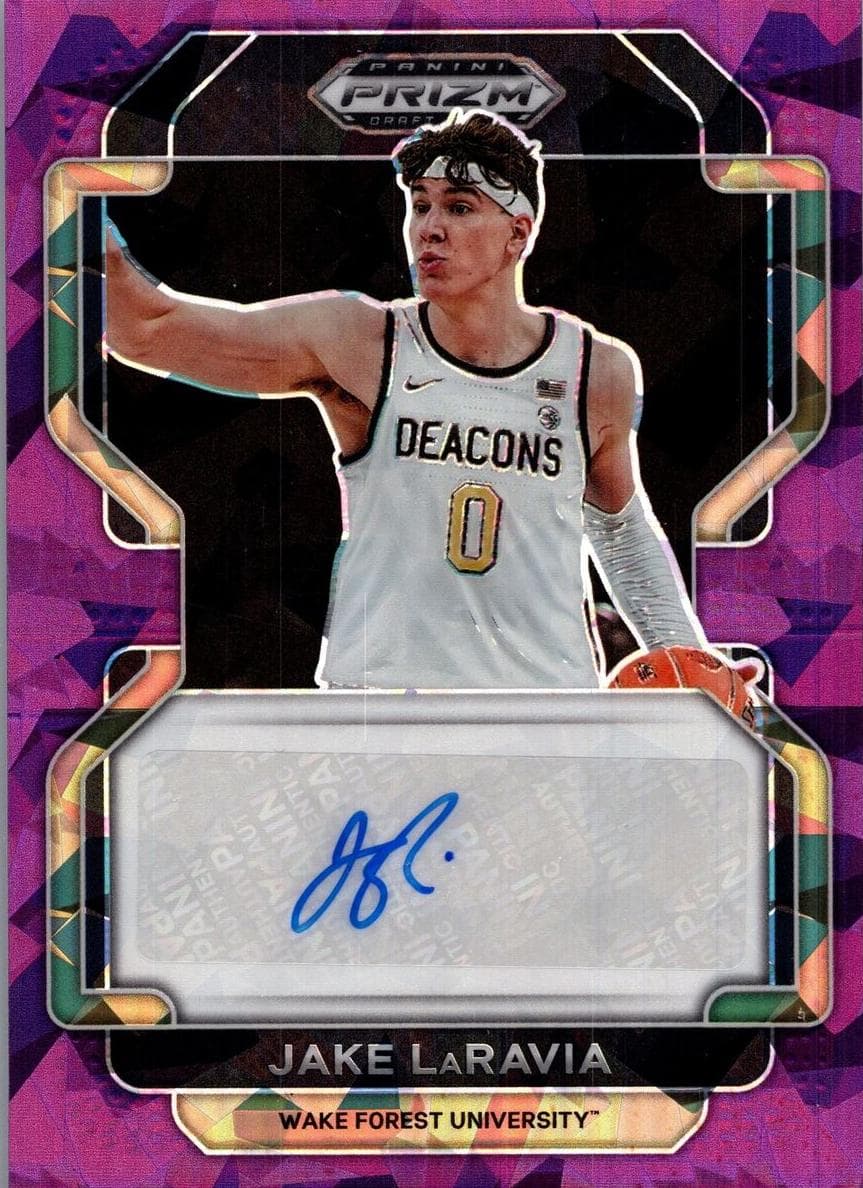 Jake LaRavia 2022 panini Panini Prizm Draft Picks