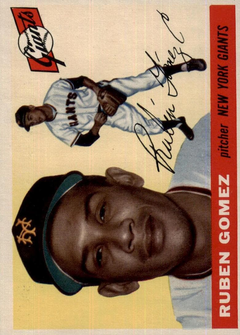 Ruben Gomez 1955 topps Topps