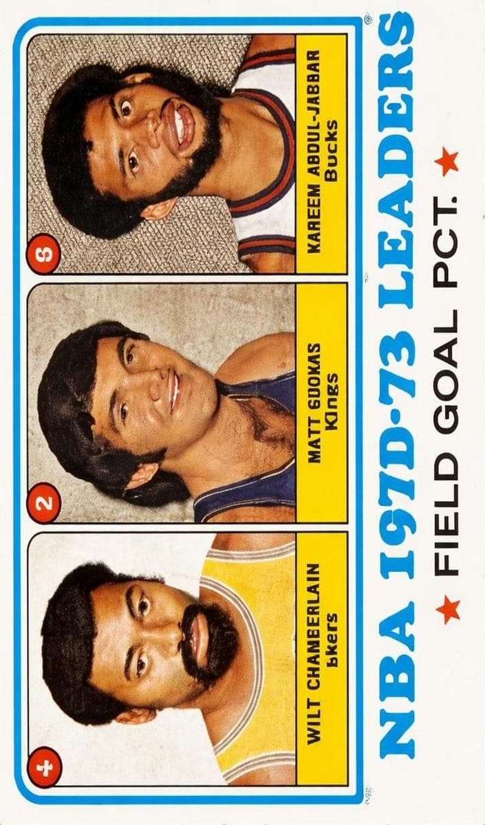 Wilt Chamberlain / Matt Guokas / Kareem Abdul-Jabbar #155
