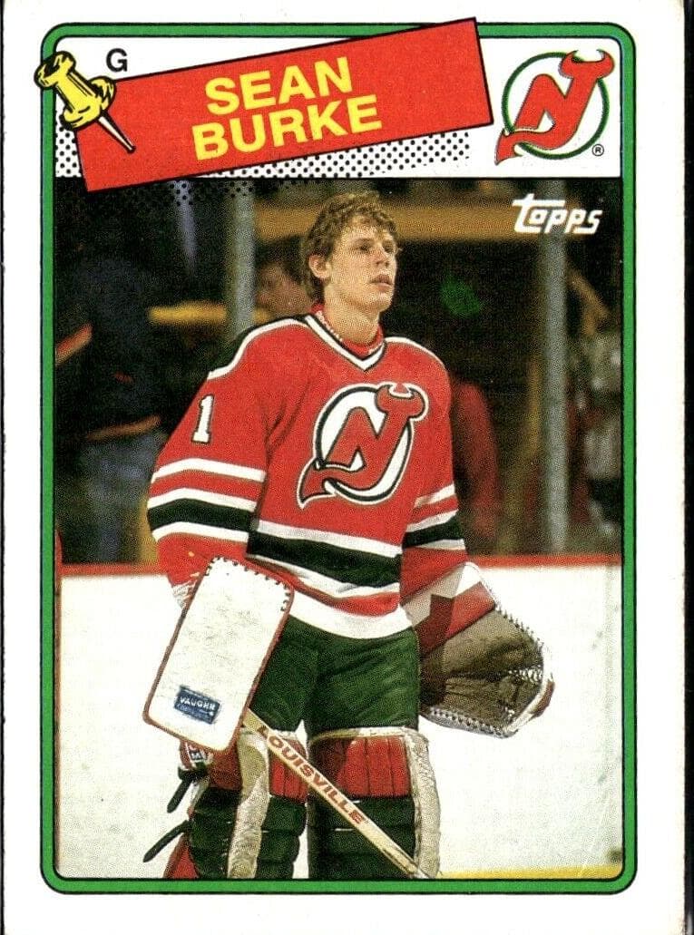 Sean Burke 1988 topps Topps