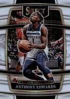 Anthony Edwards 2021 panini Select Concourse Green Ice
