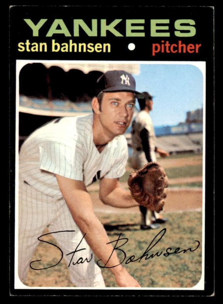 Stan Bahnsen 1971 topps Topps