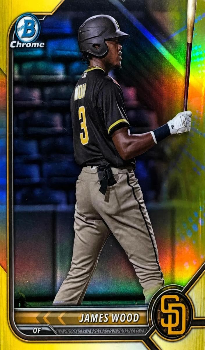 James Wood 2022 bowman Bowman Chrome
