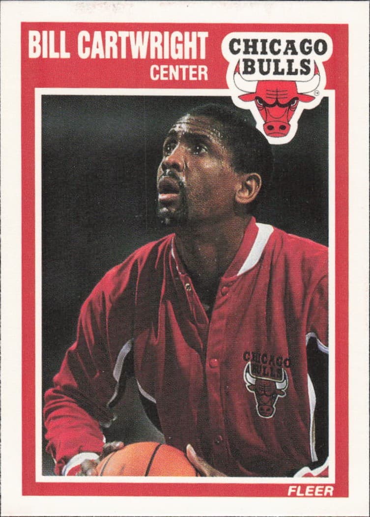 Bill Cartwright Chicago 1989 Fleer