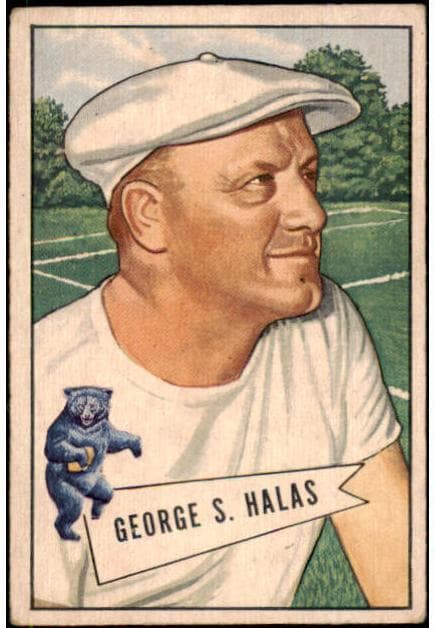 George S. Halas 1952 bowman Bowman Small