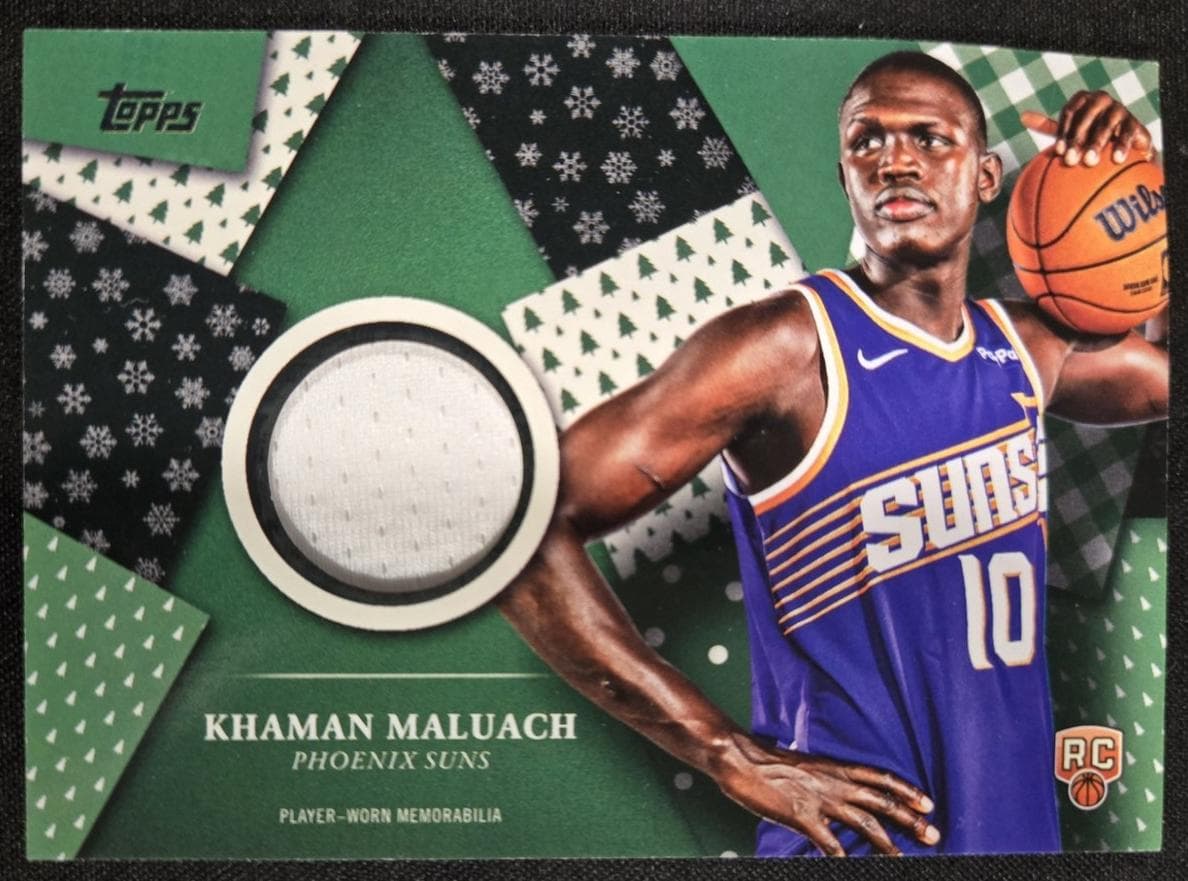 Khaman Maluach 2025 topps Topps Holiday
