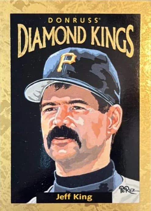 Jeff King 1996 panini Donruss
