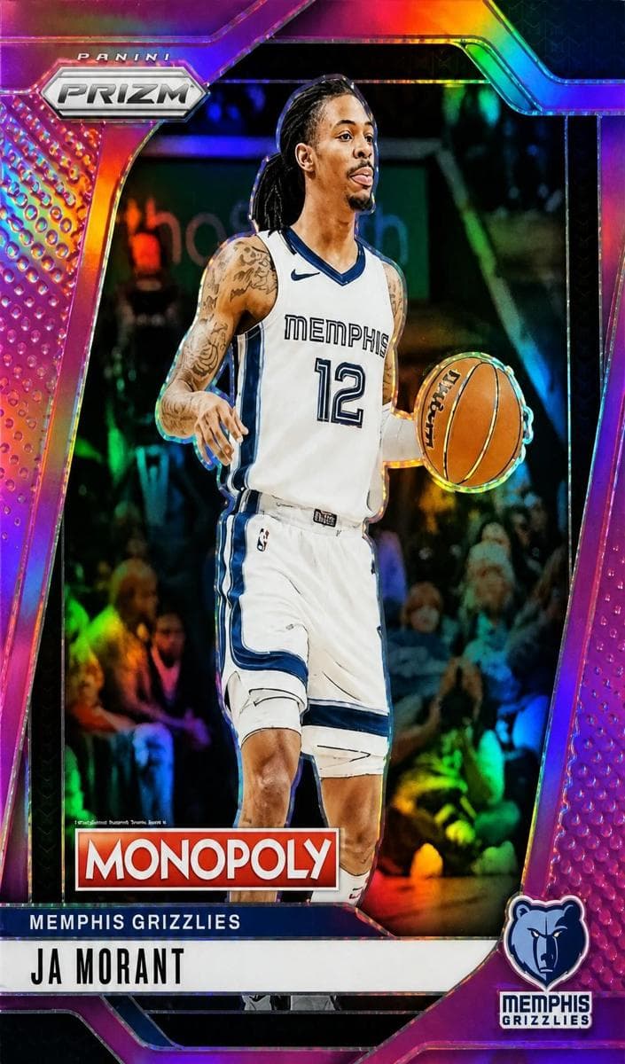 Ja Morant 2024 panini Panini Prizm Monopoly
