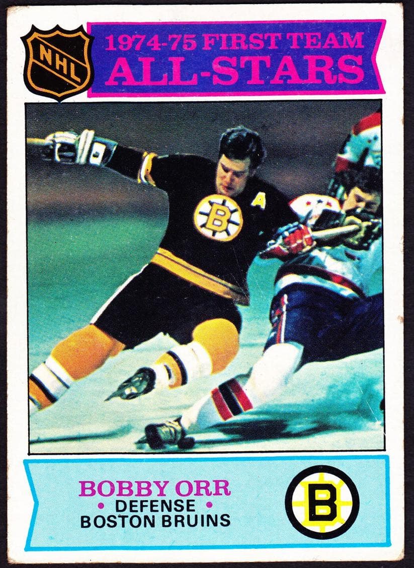 Bobby Orr 1975 topps Topps