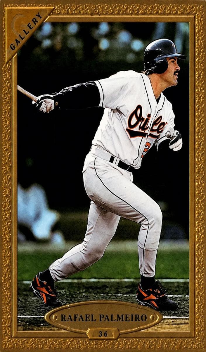 Rafael Palmeiro 1997 topps Topps Gallery