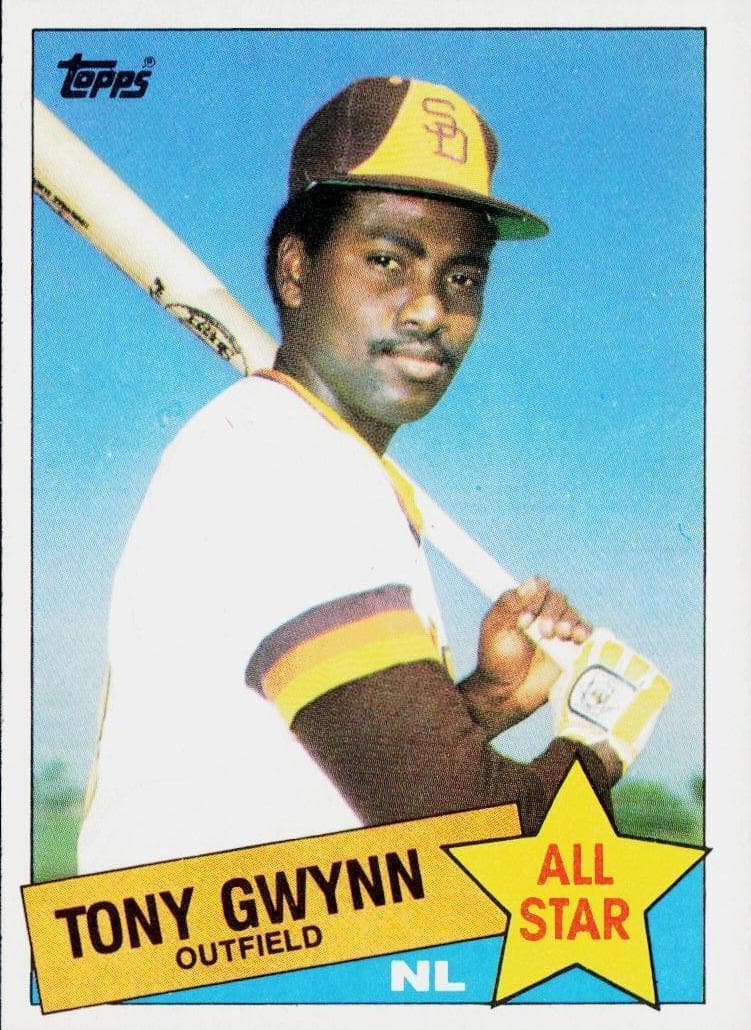 Tony Gwynn 1985 topps