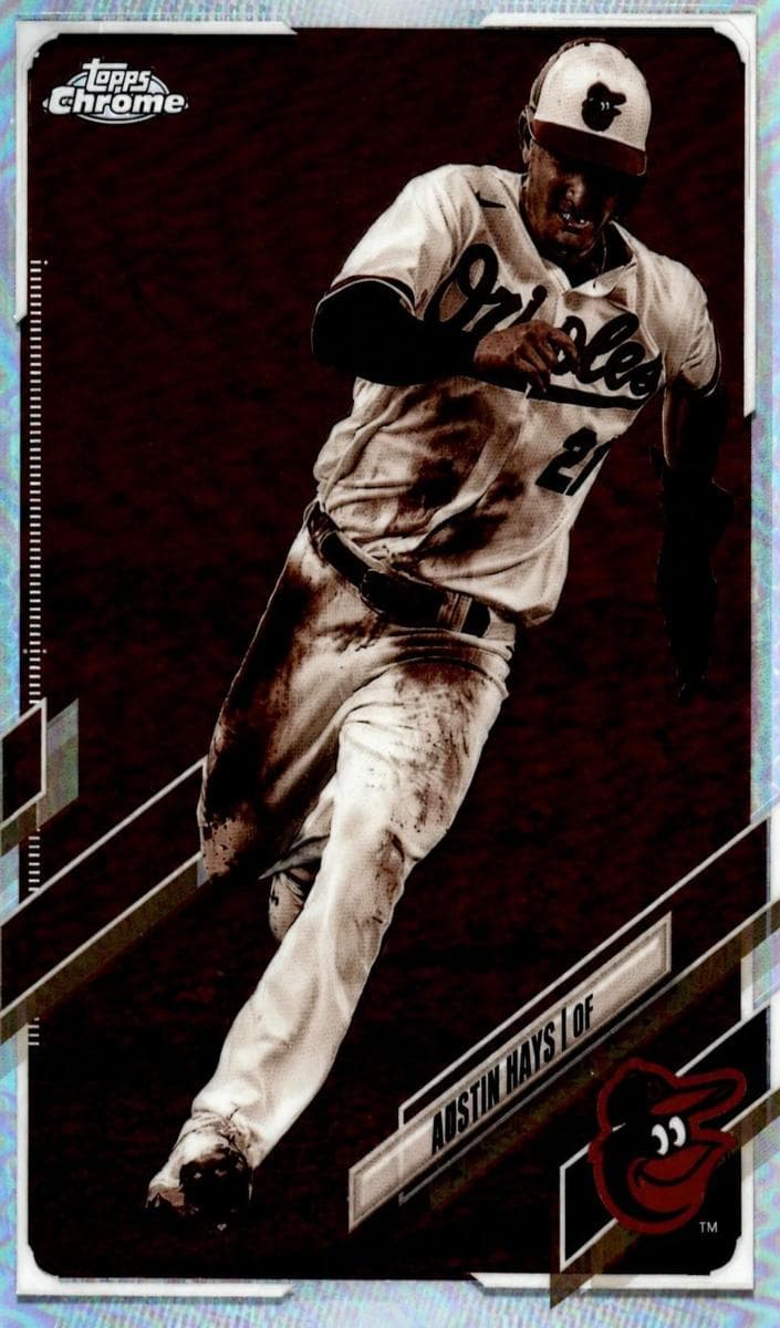 Austin Hays 2021 topps Topps Chrome