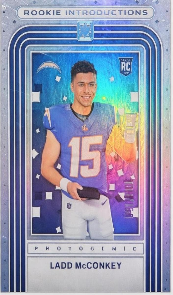 Ladd McConkey 2024 panini Panini Photogenic