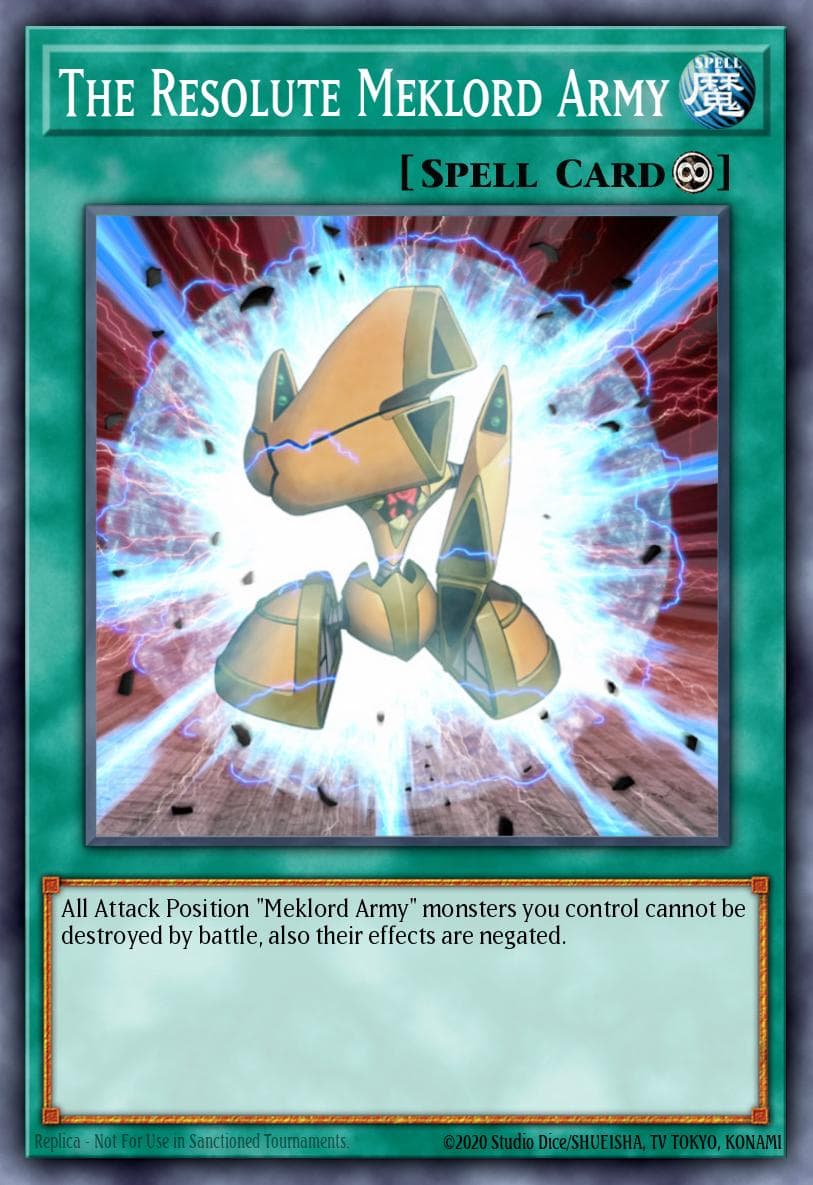 The Resolute Meklord Army #EXVC-EN051