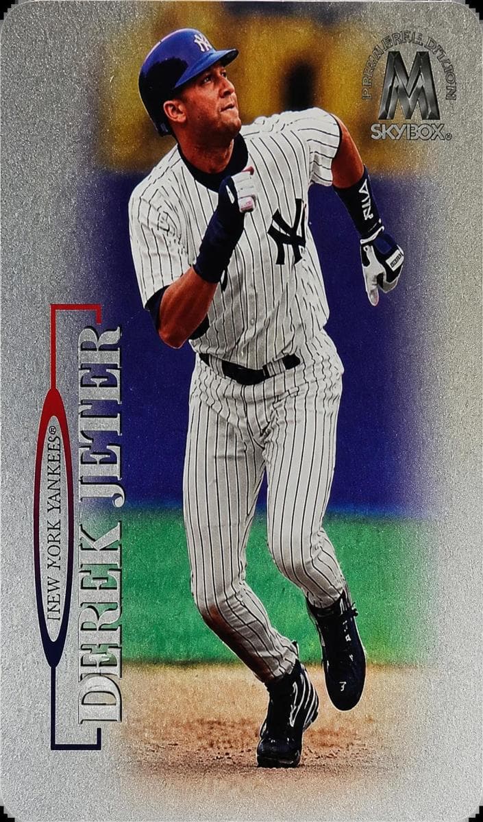 Derek Jeter 1999 fleer SkyBox Molten Metal