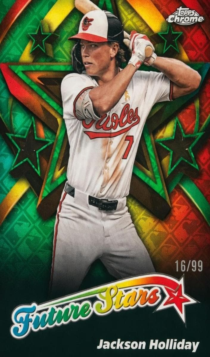 Jackson Holliday 2025 topps Topps Chrome
